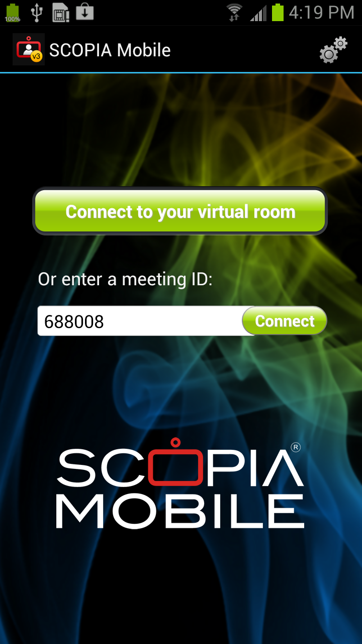 SCOPIA Mobile for Android contribution by glorieux networks